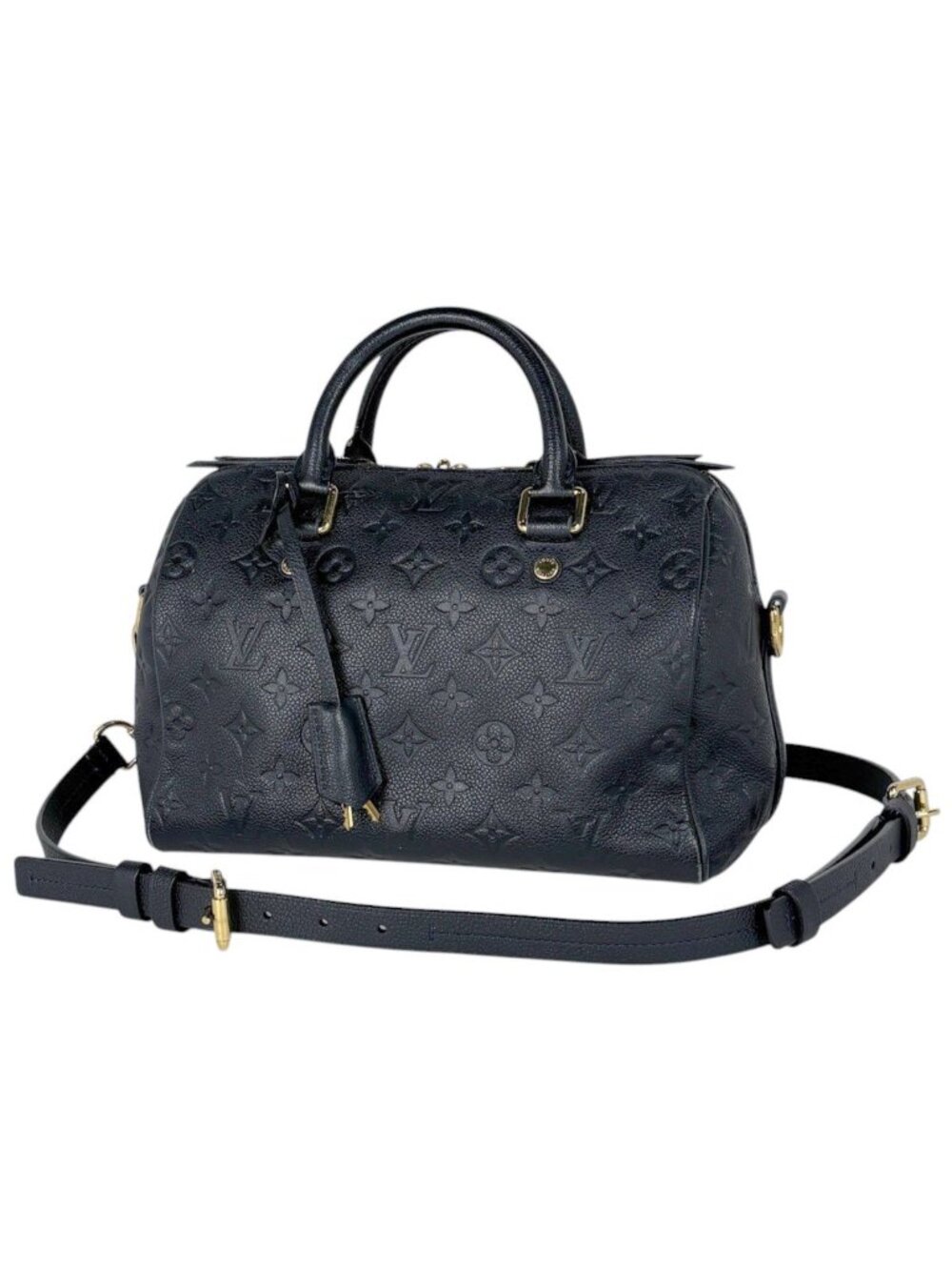 Louis Vuitton Speedy Bandouliere 25 Handbag Monogram Empreinte Infini